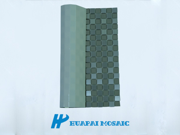 glass mix metal mosaic