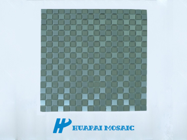 glass mix metal mosaic